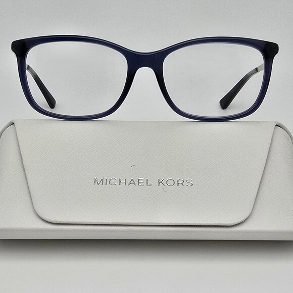 *SOLD* Michael Kors MK4030 Vivianna II 3489 Navy Blue Eyeglasses Frame w/ Case - Picture 1 of 15